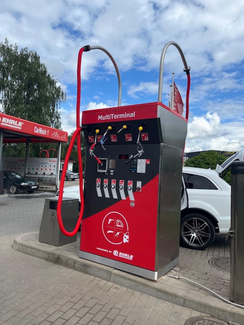 EHRLE MultiTerminal 5-in-1 maksājumu un servisa terminālis
